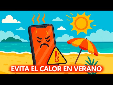 Cómo evitar el calor del verano en el móvil🌞🌡️