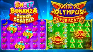 SLOT OYUNLARI 🍬 SWEET BONANZA SUPER SCATTER 🍬 PARA BÖYLE YENİR ÇEK !!! #slotoyunları #casino #slots