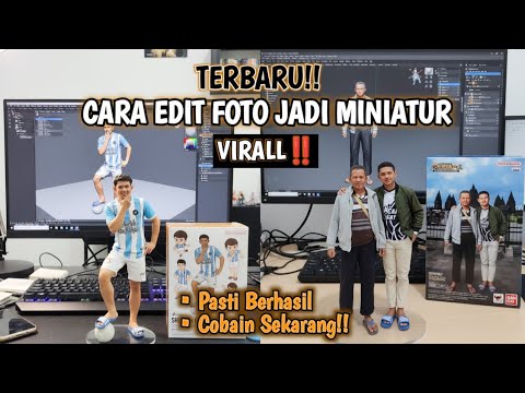 🔥 Cara Edit Foto Jadi Miniatur Viral di HP Tanpa Ribet