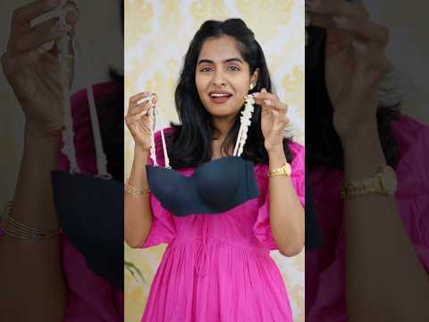 what to wear under noodle strap dress 💝 #shortsvideo #brahack #hack
