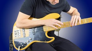 Slap Bass Solo on the Fender Marcus Miller Bass