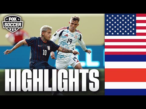 United States vs. Costa Rica Concacaf Gold Cup Highlights | FOX Soccer