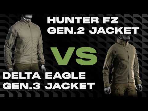 Hunter FZ Gen.2 vs Delta Eagle Gen.3 | A Tactical Jacket Comparison