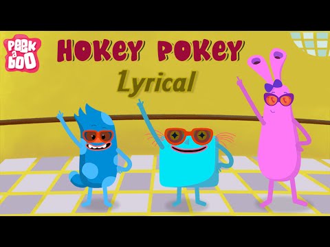 Hokey Pokey Nursery Rhyme With Lyrics | Popular Nursery Rhyme With Lyrics For Kids - YouTube