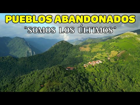 Dos MUJERES JOVENES y sus PADRES son los ÚLTIMOS  HABITANTES de este INCREÍBLE PUEBLO Asturiano