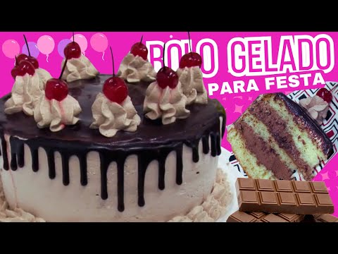 COMO MONTAR E DECORAR UM BOLO DE FESTA PARA INICIANTES - MIL DELÍCIAS #receitas #bolosedoces