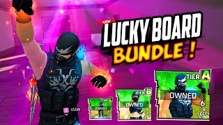 NEW CRAZY BUNDLES & EMOTE ❤ 100% LUCK ON FREE FIRE LUCKY BOARD EVENT 💎😋 NRZ