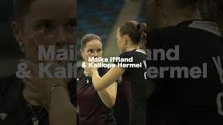 Get to know Maike Iffland und Kalliope Hermel. 🏸