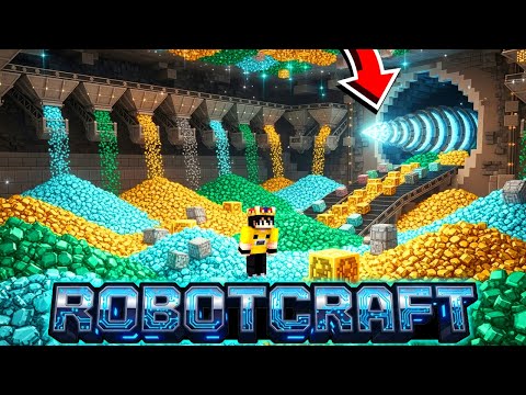 BÜTÜN DÜNYAYI TOPLADIK!! | RobotCraft | Minecraft | Bölüm 11
