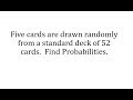 Probability and Combinatorics in Card Games