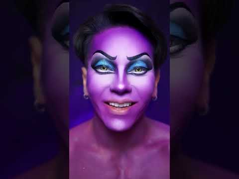 แต่งหน้า #ursula #disney #disneythailand #Littlemermaid #makeup #ursulamakeup #poorunfortunatesouls