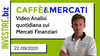 Caffè&Mercati - EUR/USD sul supporto a 1.1750