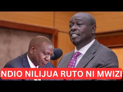 DRAMA AS GACHAGUA EXPOSE HOW RUTO STEALS TAX PAYERS MONEY FROM TREASURY AND STORE IN STATE HOUSE