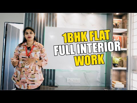 1BHK Flat Full Interior Work at Unbelievable Prices! | Best Kitchenette Furniture