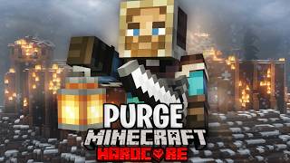 Can 100 Players Survive A Winter PURGE?