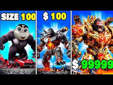 $1 KING KONG to $1,000,000,000 in GTA 5