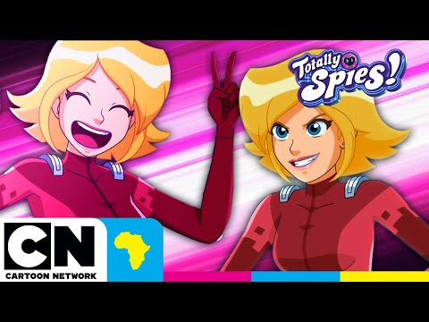 The Best of Clover | Totally Spies NEW |@CartoonNetworkAfrica