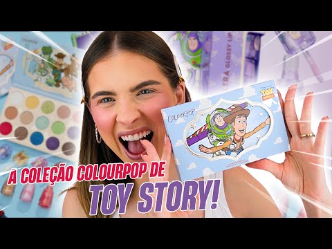 MAKES DO TOY STORY? A ColourPop lançou uma coleção lindaaa! | Fernanda Tumas