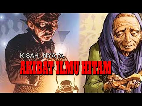 AKIBAT ILMU HITAM - Cerita Gambar - Cerita Bergambar