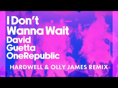 David Guetta & OneRepublic - I Don't Wanna Wait (Hardwell & Olly James remix) [Visualizer]