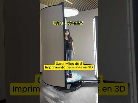 Gana Miles de $ Imprimiendo Personas en 3D #negocios #dinero #emprendimiento #negociocreativo #cash