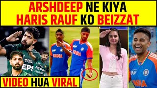 ARSHDEEP NE KIYA HARIS RAUF KO BEIZZAT | VIDEO HUA VIRAL #harisrauf #indvspak #asiacup2025