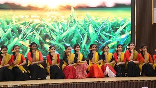 Karineeli | Aranne Aranne | Onam  Group Dance | Indian school Muladha | ISML