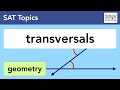 Angles and Transversals in Geometry