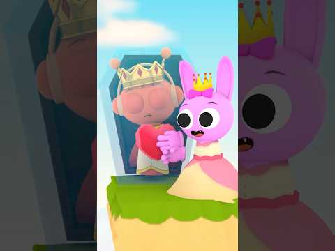Sprunki's Underwater Challenge: Will Pinki Choose Love or Gold? 💔🏆 #sprunki #viral