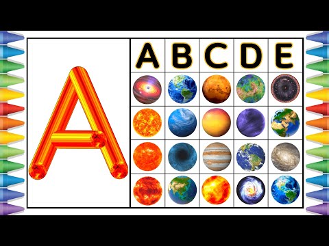 [알파벳 놀이] 유아와 어린이를 위한 ABCD 대문자 A부터 Z까지 쓰기 | Kids Alphabet A to Z | abc song | a for apple | abcd song