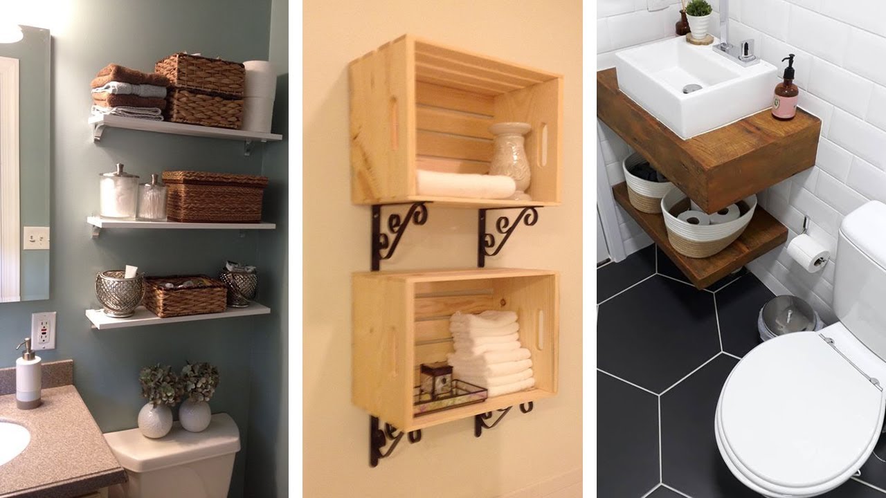 Creative DIY Bathroom Storage Ideas