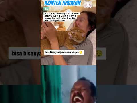 TEMPAT TIDUR KESUKAAN OYEN‼️#lucu #shortvideo