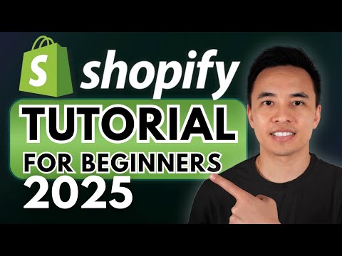 Shopify Tutorial for Beginners 2025 | Complete Step-by-Step Guide to Launch Your Store