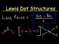 Calculating Lone Pairs in Lewis Dot Structures