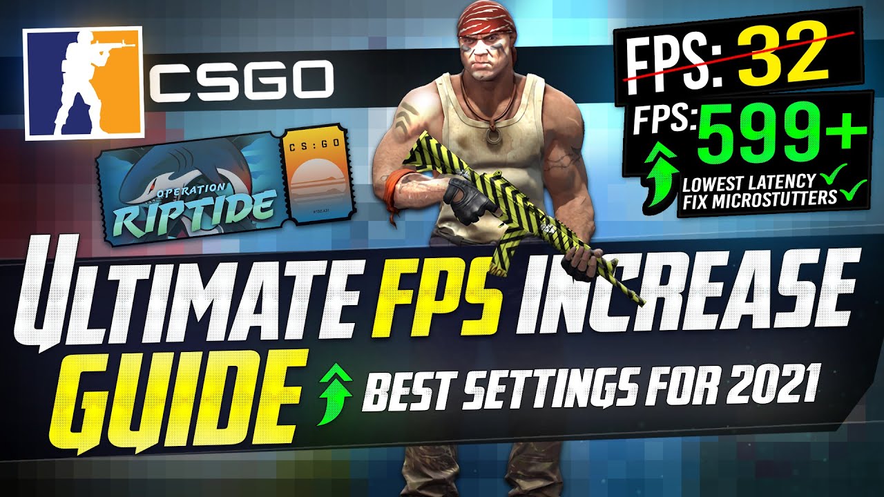 CSGO: Dramatically increase performance / FPS with any setup! 2022 CSGO UPDATE - Panjno