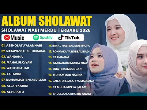 SHOLAWAT MERDU NISSA SABYAN, AI KHODIJAH, ALFINA NINDIYANI FULL ALBUM 2025 | SHOLAWAT NABI TERBARU