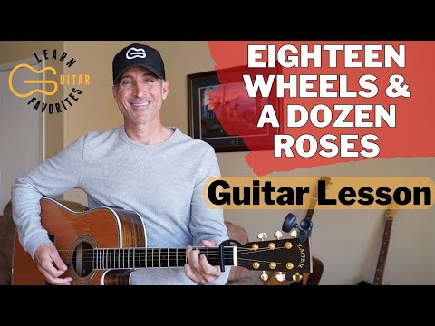 Eighteen Wheels And A Dozen Roses - Kathy Mattea - Guitar lesson