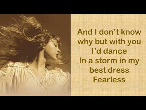 FEARLESS - Taylor Swift (Taylor's Version) (Lyrics)