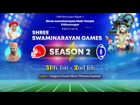 Shree Swaminarayan Games || Vidyanagar Chhatralay || SSG-2 || Swami Nityaswarupdasji