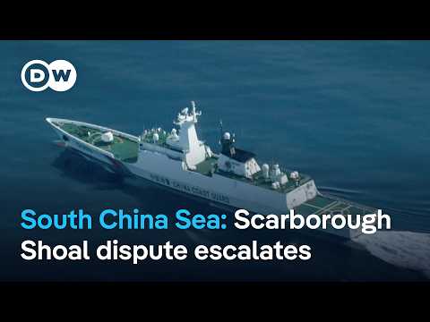 YouTube video thumbnail: Tensions Rise Between China and Philippines Over Disputed South China Sea