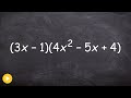 Multiplying Polynomials with the Distributive Property