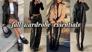 fall wardrobe essentials 🍁 my 10 must-haves for the perfect fall wardrobe!