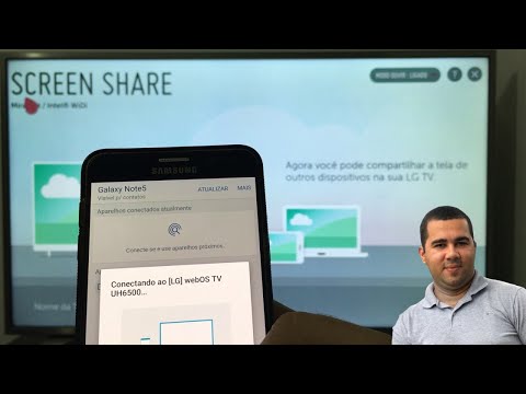 Como espelhar a tela do celular na TV LG