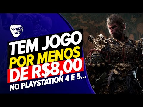 NOVA PROMOÇÃO COM JOGOS NO PS4 e PS5 !!! TEM JOGOS AAA POR R$8,00 REAIS !!!