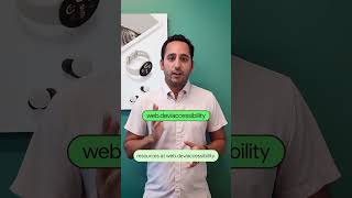 Improve web accessibility! Start here.
