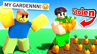 Roblox GROW A GARDEN... (Funny Moments)