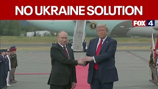 Trump, Putin announce no resolution to Ukraine conflict after Alaska summit