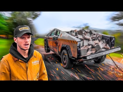 Whistlindiesel Cybertruck Durability Test #2