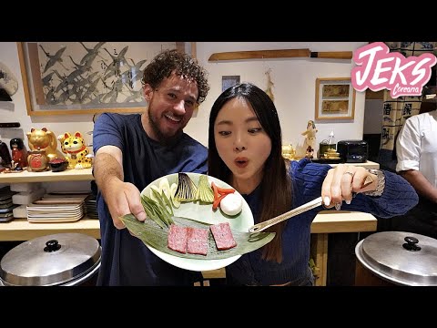 LUISITO COMUNICA ME LLEVÓ A COMER LA CARNE MÁS CARA DEL MUNDO! 😳 - JEKS Coreana vlog