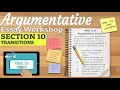 Mastering Transitions in Argumentative Essays